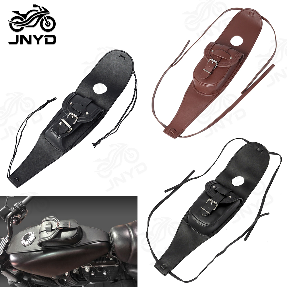 Aquarium Xl - JNYD オートバイ合成皮革燃料タンクキャップカバーパネルバッグハーレースポーツスター XL 883 1200 モデル用