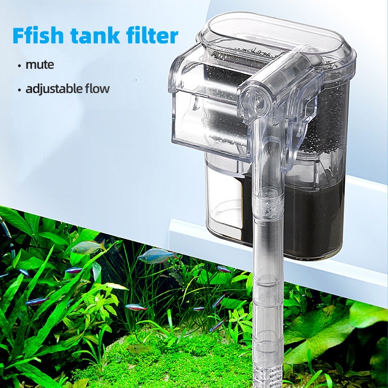 Aquarium Xl - 水槽用小型吊り下げ式USBフィルター 2.5W 250H/L 30cm以下の水槽に最適 新型水槽清掃機器
