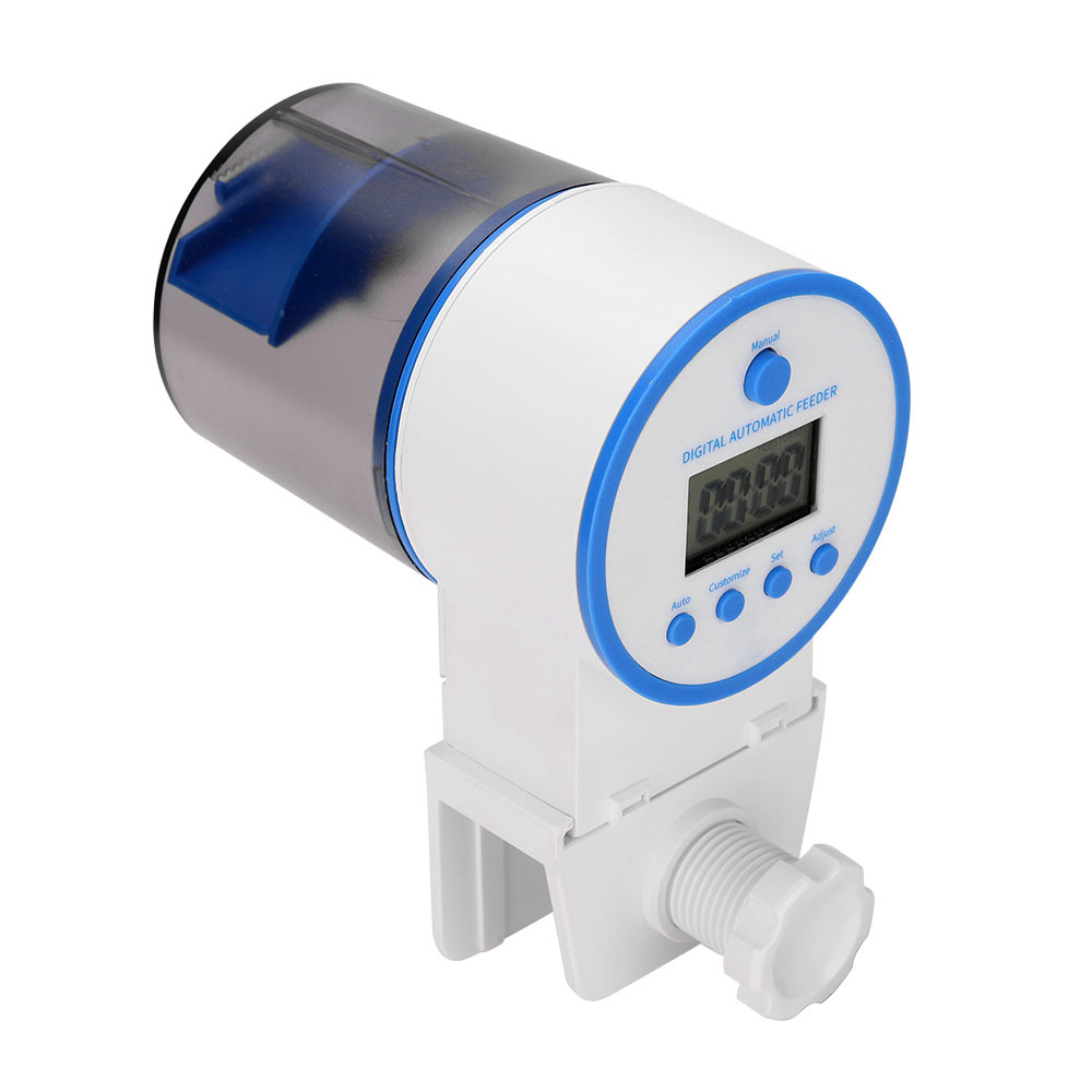 Aquarium Fish Auto Feeder - 自動魚タンクフィーダー インテリジェントタイミングオートフィーダー 水槽金魚フィーダー 大容量魚水槽フィーダー