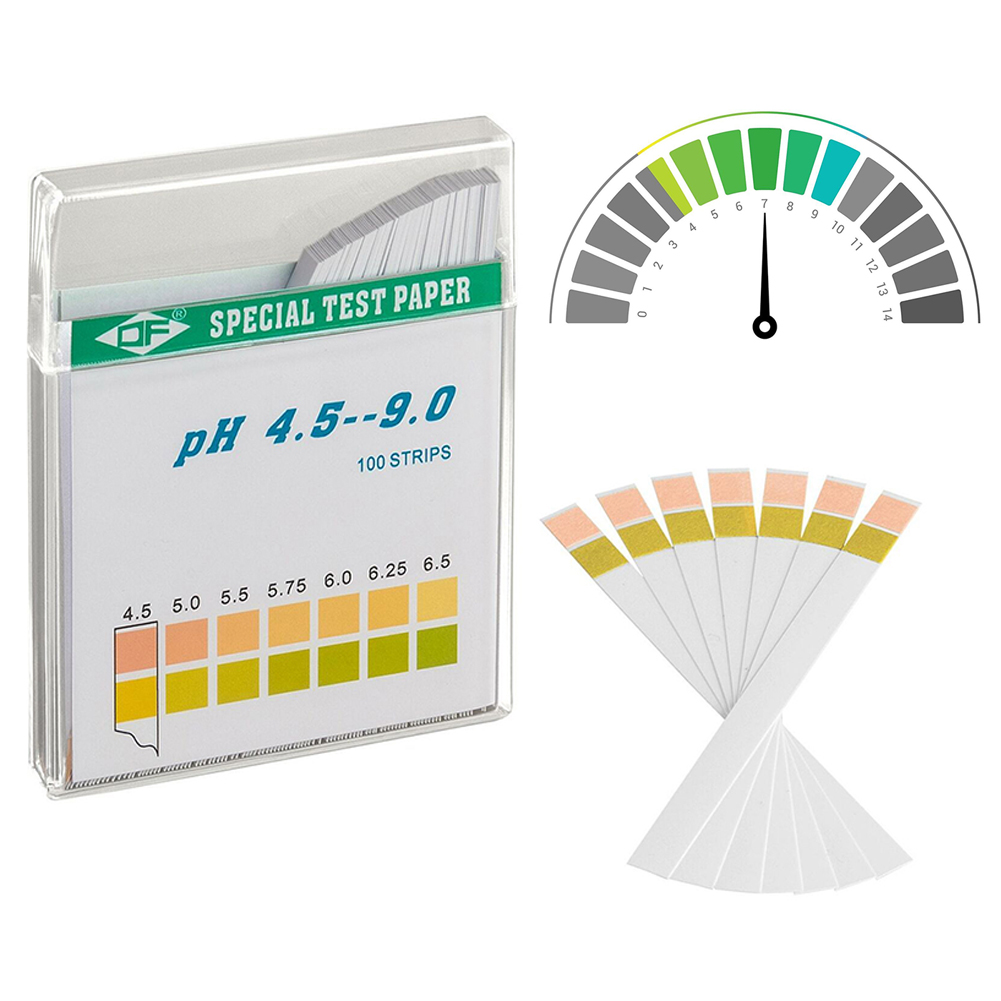 Aquarium Test Kit - 100 個 PH ペーパーストリップキット家庭用 PH 値テストストリップ