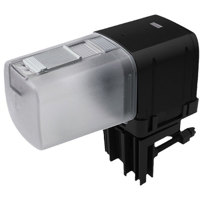 Aquarium Fish Auto Feeder - ABGH-Wifi スマート水槽フィーダー WIFI リモコン付き自動魚フィーダー、水槽用プログラム可能な自動給餌、1 個