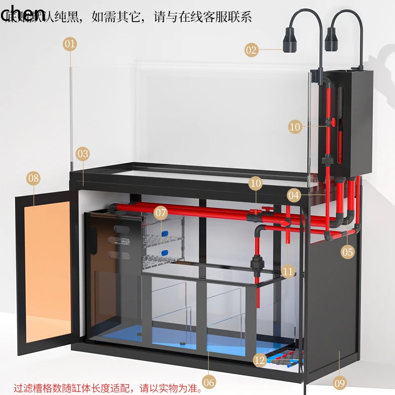 DSAバックパック型水槽 リビングルーム 家庭用アクアリウム - Aquarium Fish Goldfish のレビューと価格
