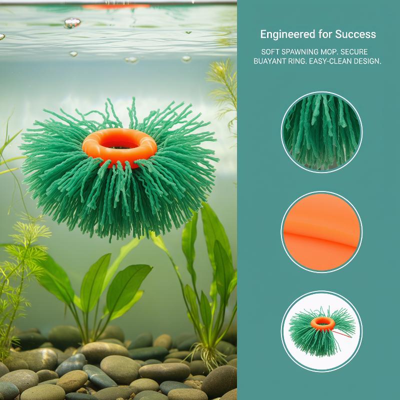 魚卵コレクター 10個入り 繁殖スレート付き水槽産卵モップ  - Fish Aquarium Home のレビューと価格