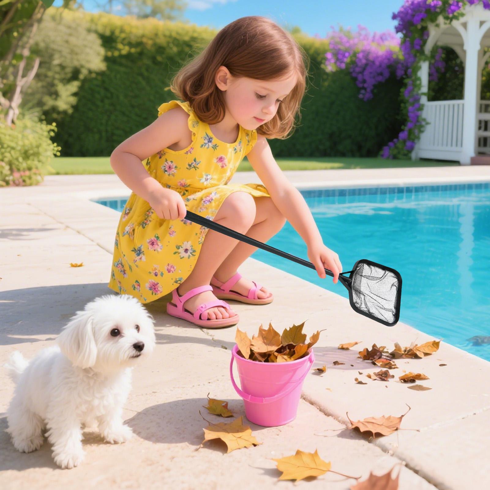プールネット 清掃用 ポータブルプールストレーナーネット 噴 - Aquarium Fishing のレビューと価格