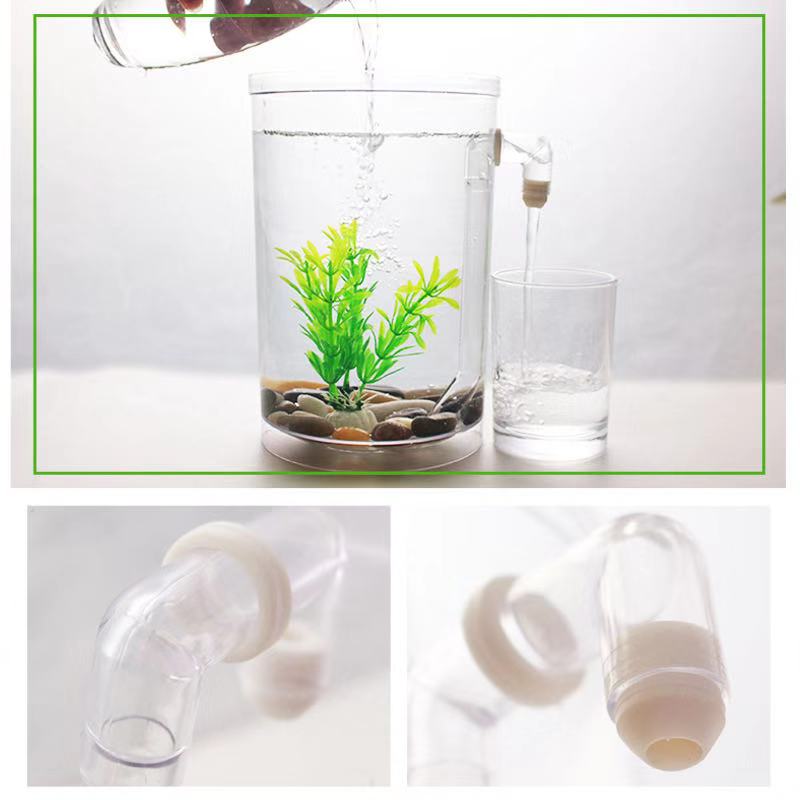 水族館,水槽,魚の形をした小さなプラスチックのタンク - Aquarium Fish Goldfish のレビューと価格