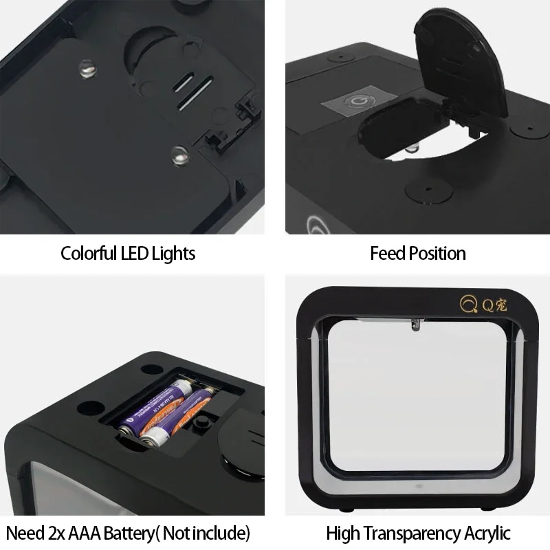 デスクトップ用透明アクリル製金魚水槽、プラスチック製小型金魚 - Aquarium Fish Goldfish のレビューと価格
