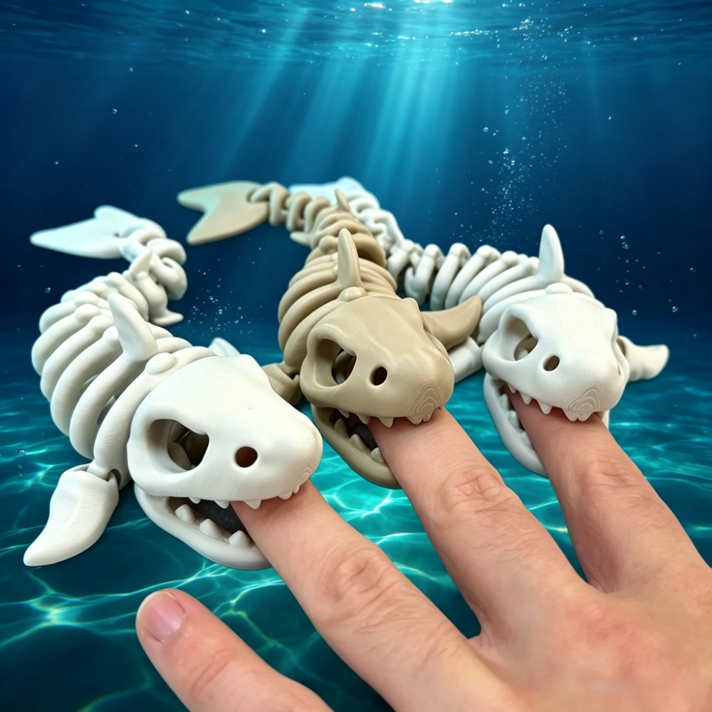 サメの骨格水槽装飾品、可動式オーナメント、爬虫類、魚タンクの - Aquarium Fish Cichlid のレビューと価格