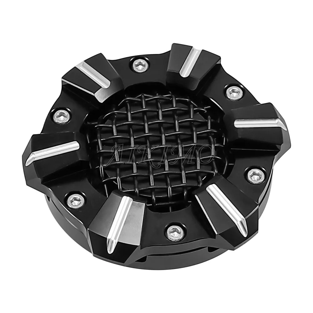 オートバイの燃料タンクキャップ,アルミ,右ねじ,ハーレースポ - Tank Divider Mesh のレビューと価格