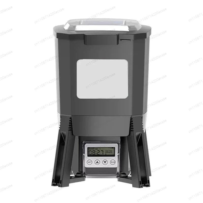 調整可能なソーラー自動給餌タイマー、魚池用デジタルフードディ - Aquarium Fish Feeder Automatic のレビューと価格