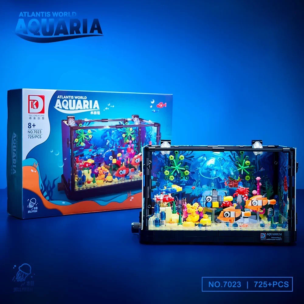 アイデアシリーズ アクアリウム 海洋動物 ビルディングブロッ - Aquarium Fish Marine のレビューと価格