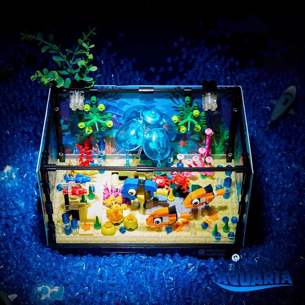 アイデアシリーズ アクアリウム 海洋動物 ビルディングブロッ - Aquarium Fish Marine のレビューと価格