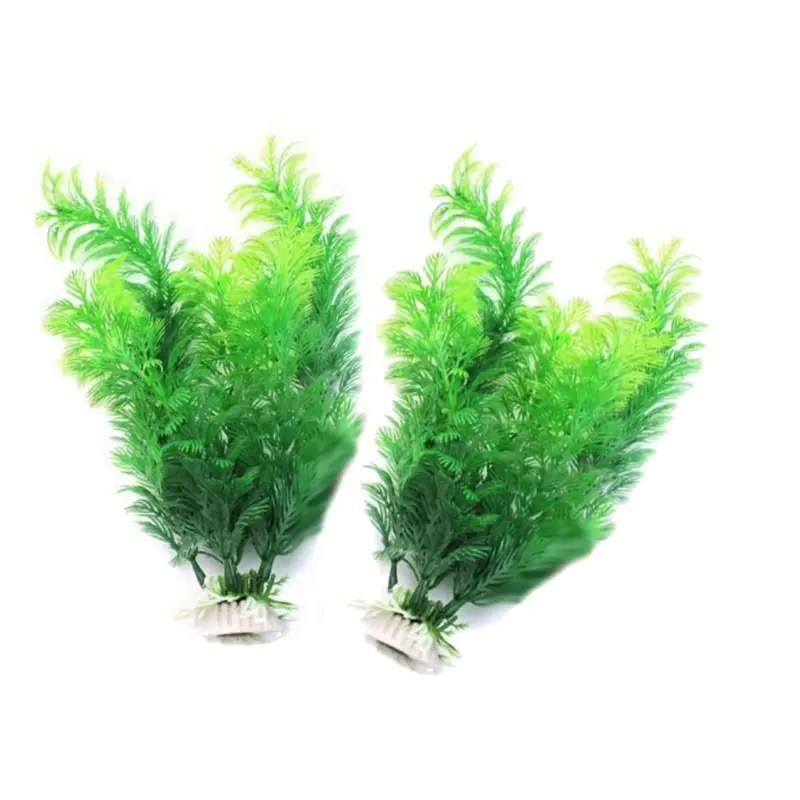 人工水族館の装飾植物水中水草水生プラスチック植物水槽水族館の - Aquarium Fish Only のレビューと価格