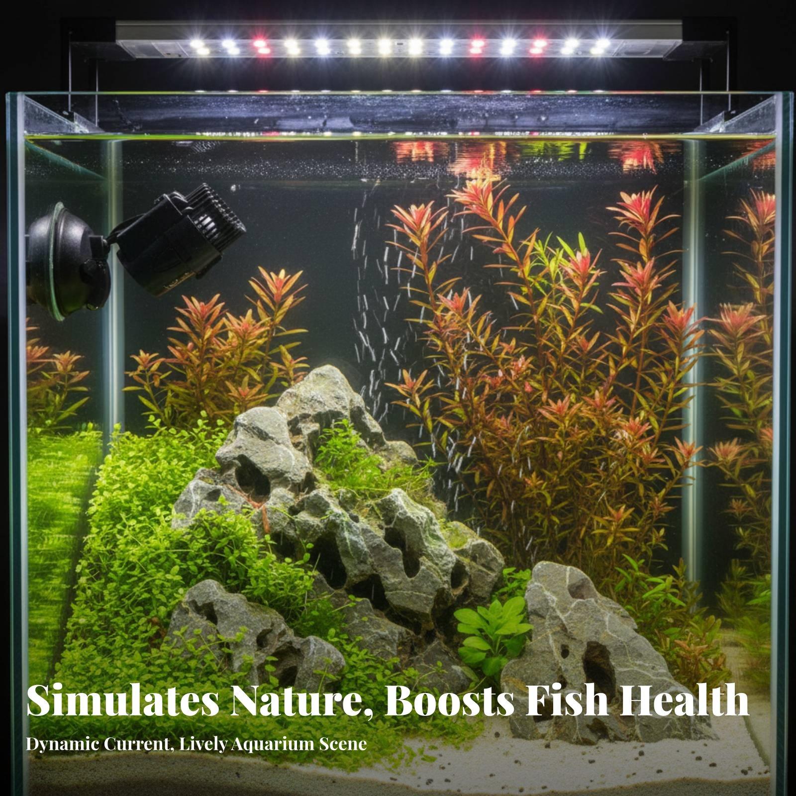 静音水槽用ウォーターポンプ、水槽用マリン循環水中フロー発生装 - Aquarium Fish Marine のレビューと価格