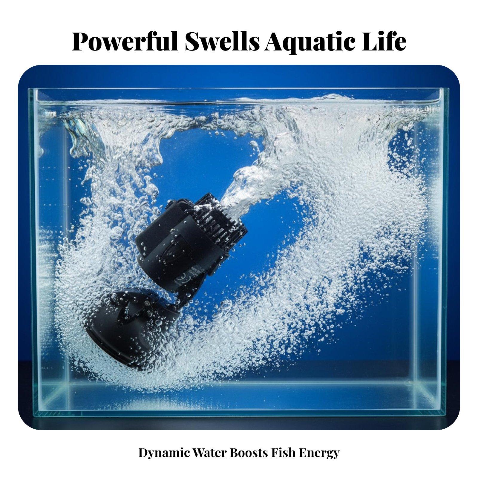 静音水槽用ウォーターポンプ、水槽用マリン循環水中フロー発生装 - Aquarium Fish Marine のレビューと価格