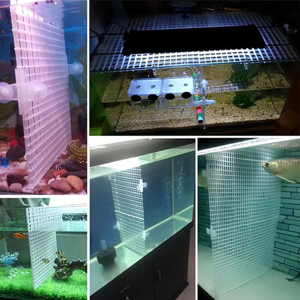 30x15/30x30cm水槽隔離プレート、取り外し可能で連 - Tank Divider Mesh のレビューと価格