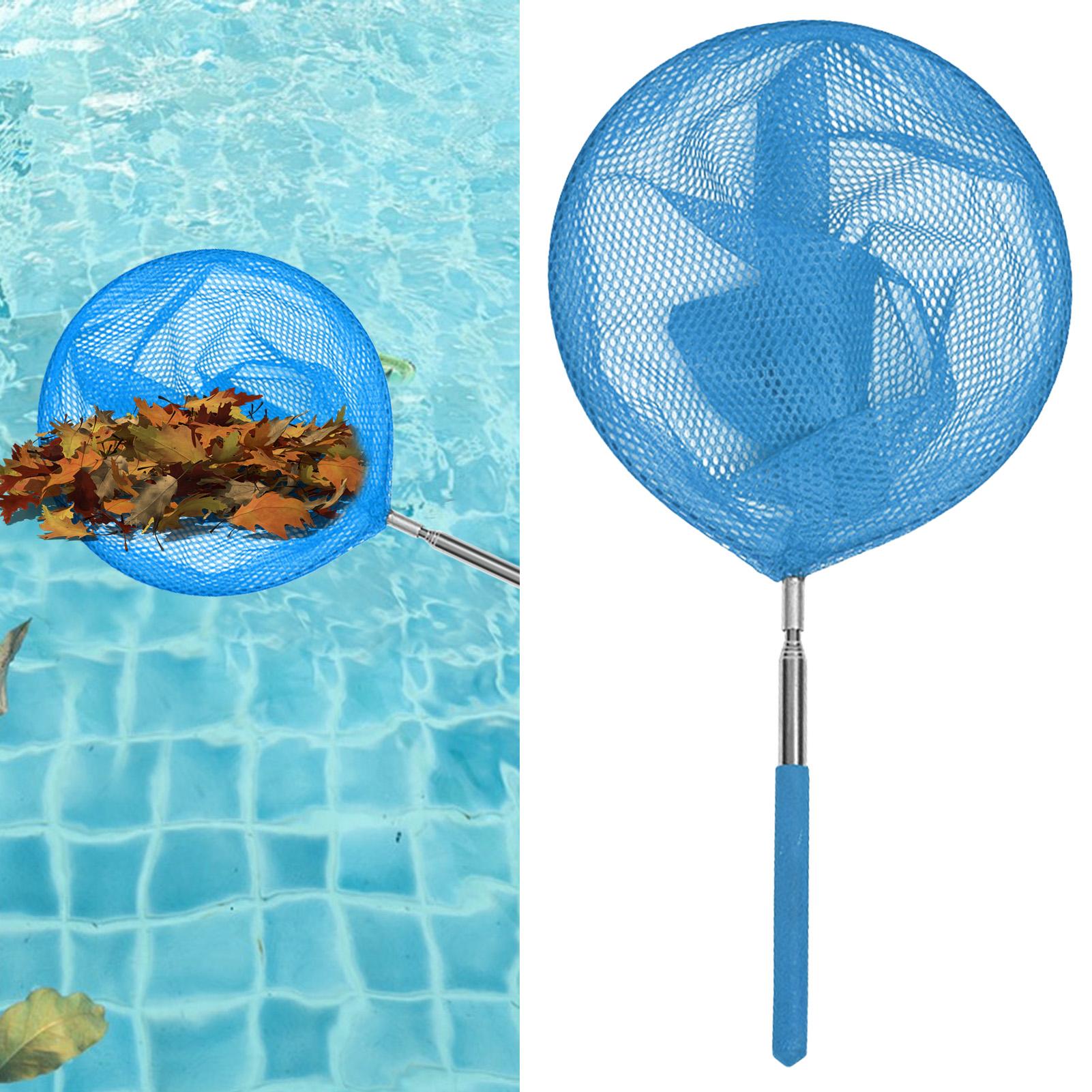 ステンレス製伸縮式プール清掃ネット、子供用釣り網、子供用魚捕 - Aquarium Fishing のレビューと価格