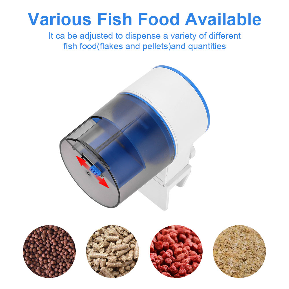 自動魚タンクフィーダー インテリジェントタイミングオートフィ - Aquarium Fish Auto Feeder のレビューと価格