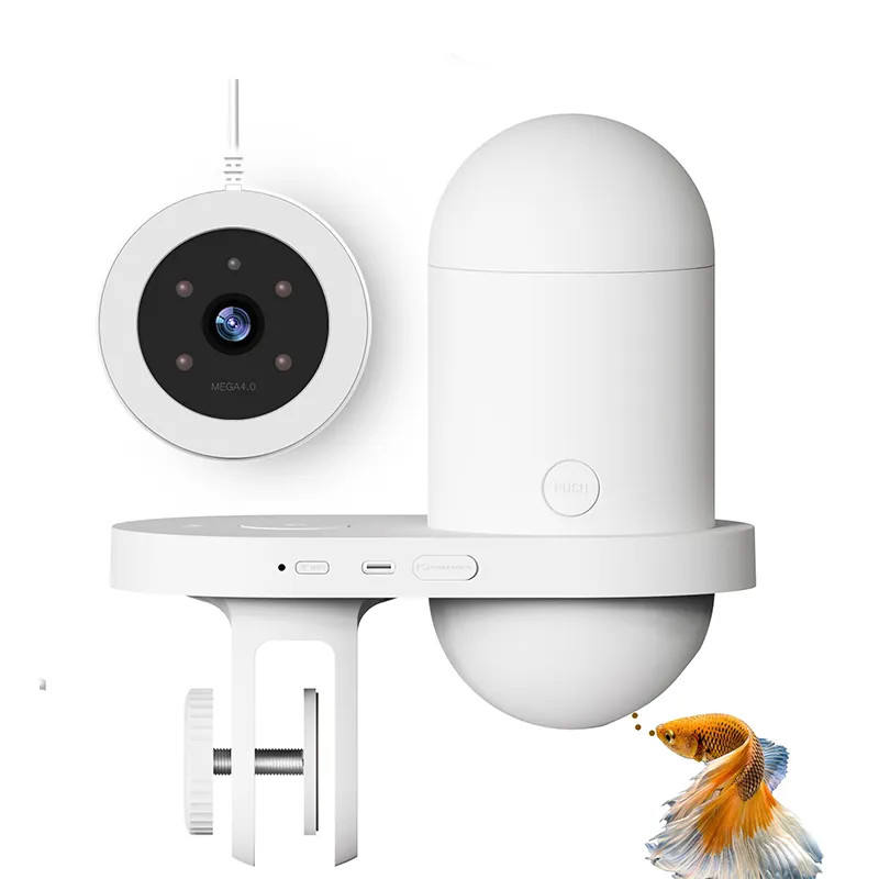 STLFNew 自動給餌器 屋外 WiFi アプリ遠隔操作  - Aquarium Fish Feeder Automatic のレビューと価格
