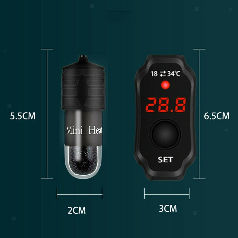 ミニ水族館の水槽ヒーター USB アダプタ加熱ロッド水中サー - Aquarium Fish Cold Water のレビューと価格