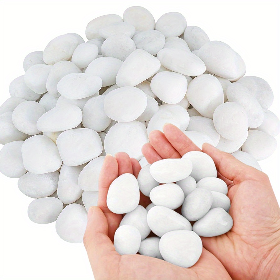 200/400g ホワイト高研磨天然玉石 2-3cm 中庭景 - Fish Aquarium Home のレビューと価格
