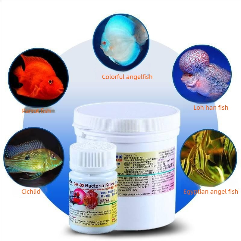 水槽魚の内寄生虫・外寄生虫、頭穴、白点、フィン腐れの治療（デ - Aquarium Fish Cichlid のレビューと価格