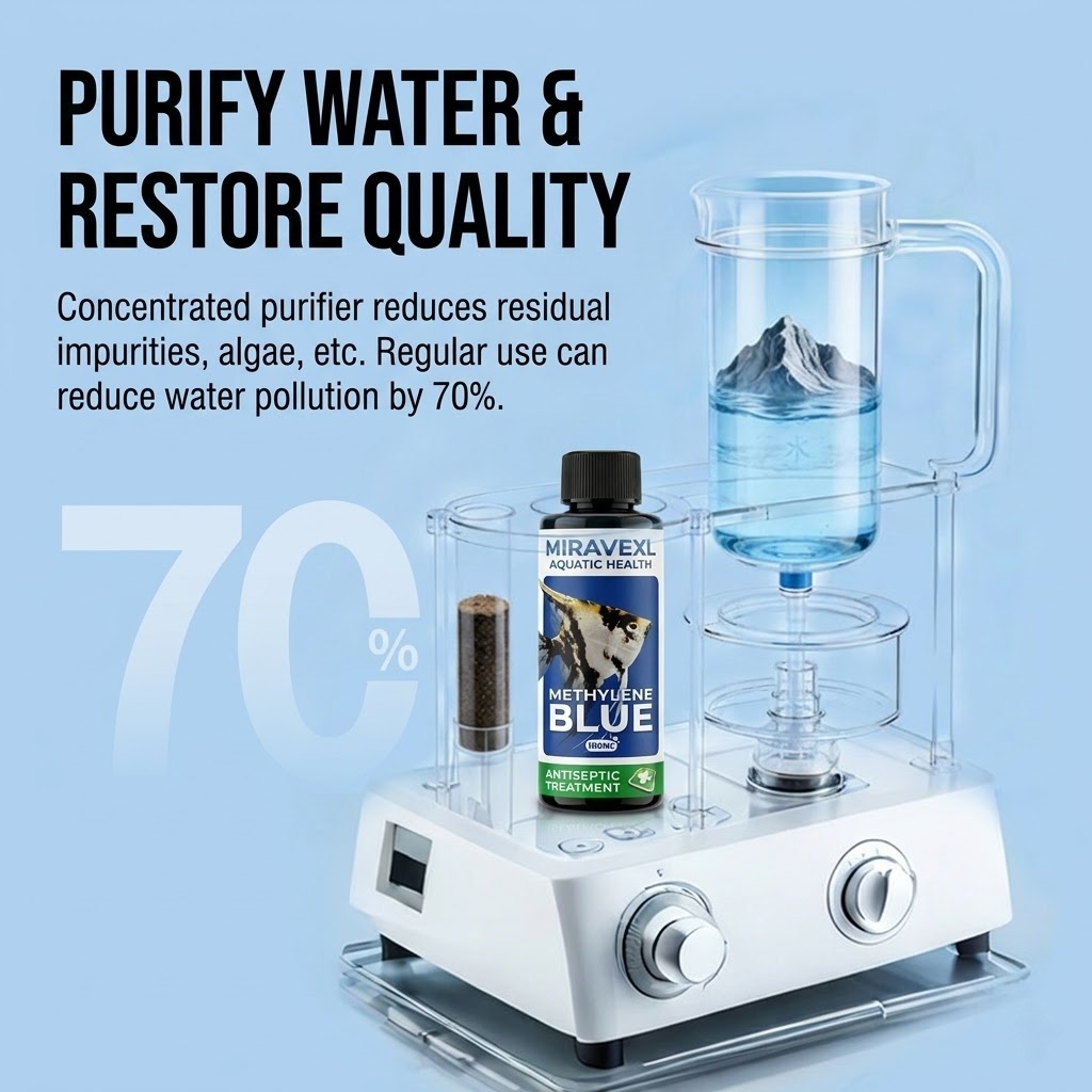 100ml メチレンブルー水槽用消毒剤：迅速な水虫・真菌・寄 - Aquarium Fish Parasites のレビューと価格