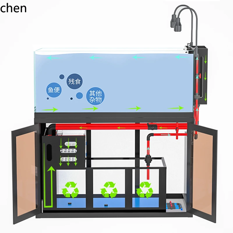 YFY バックパック型水槽 リビングルーム 家庭用アクアリウ - Aquarium Fish Goldfish のレビューと価格