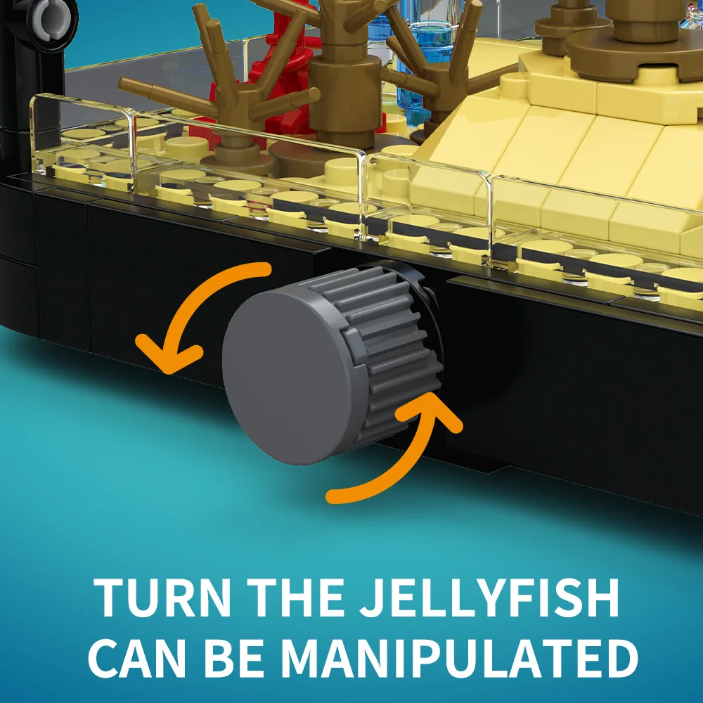 ライト付き水槽ビルディングブロックセット、水槽、海洋カメ、1 - Aquarium Fishing のレビューと価格