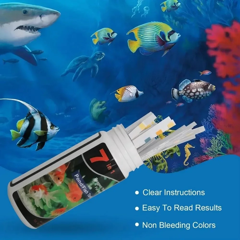 水槽用pHテストストリップ 淡水プール 水槽 水質 魚タンク - Aquarium Test Kit のレビューと価格