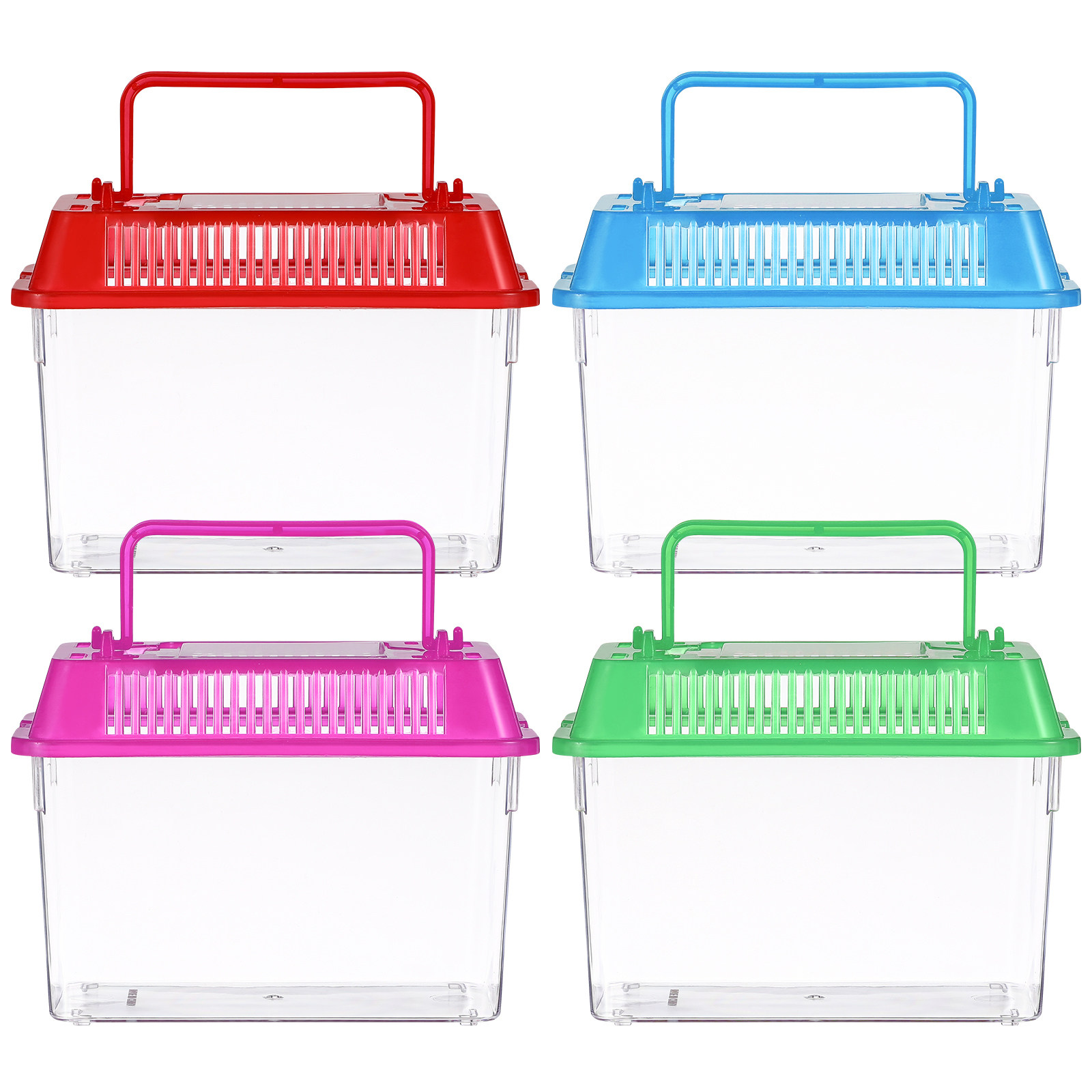 携帯型ミニ水槽 プラスチック製ポータブルアクアリウム 小型水 - Aquarium Fish Goldfish のレビューと価格