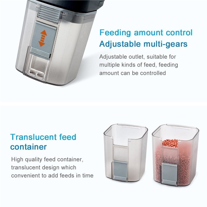 ABGH-Wifi スマート水槽フィーダー WIFI リモコ - Aquarium Fish Auto Feeder のレビューと価格