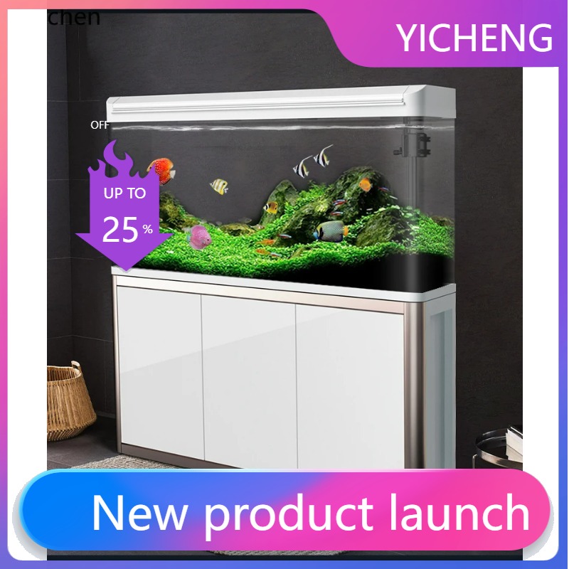 LYY水槽 アクアリウム 家庭用 大型 中型 小型 バルコニ - Aquarium Fish Goldfish のレビューと価格