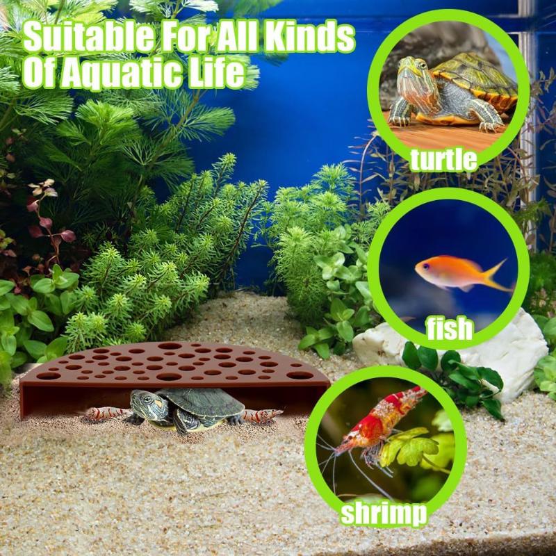 新しい水槽用隠れ洞窟シェルター、小型魚や繁殖休憩用、地下洞窟 - Aquarium Fish Marine のレビューと価格