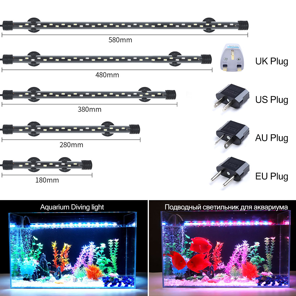 90-260V 水族館ライト LED 防水水槽クリップライト - Aquarium Fish Only のレビューと価格