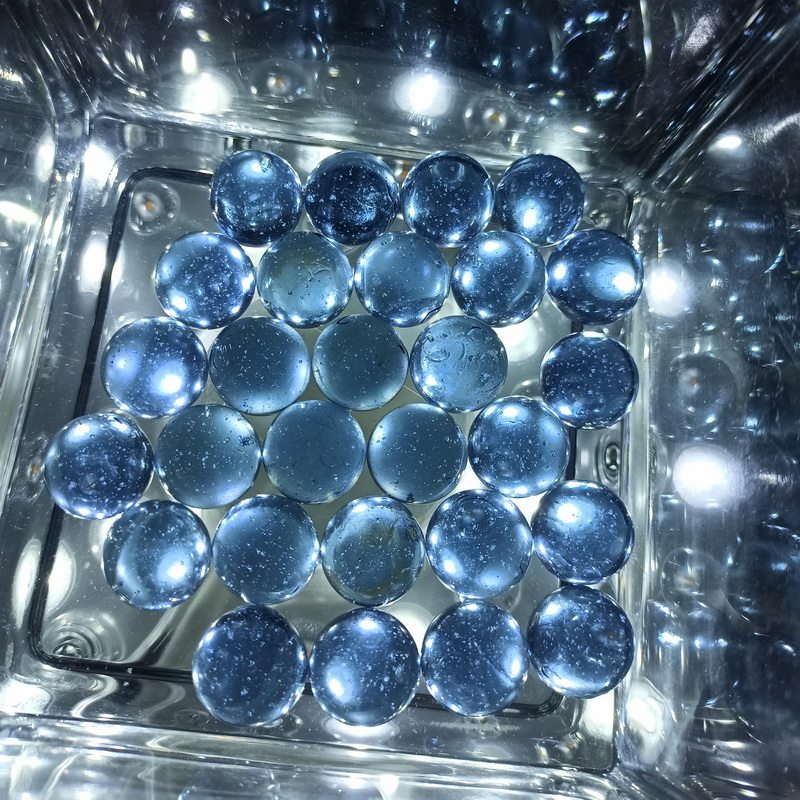 ガラス玉 14/16/17mm カラフルガラスビーズボール  - Fish Aquarium Home のレビューと価格