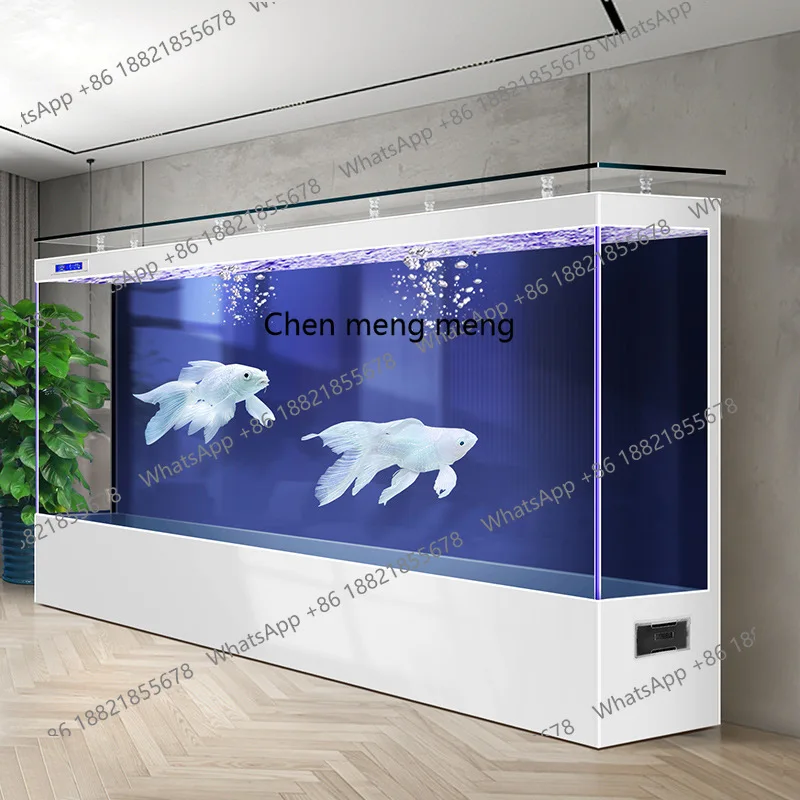 G153 生態水槽、リビングルームに置く大型超白ガラス、水換 - Aquarium Fish Goldfish のレビューと価格