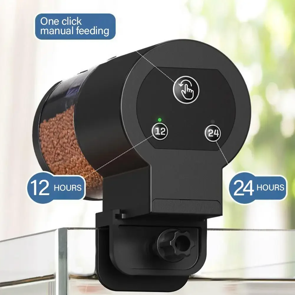 水槽インテリジェントフィーダー タイマー付きフィーダー 観賞 - Aquarium Fish Feeder Automatic のレビューと価格