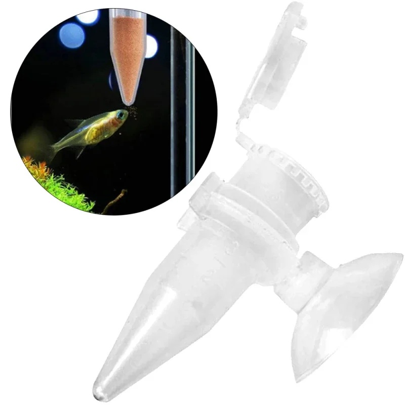 自動魚フィーダーコーンエビ卵ワーム漏斗カップ給餌ツールリング - Aquarium Fish Feeder Automatic のレビューと価格